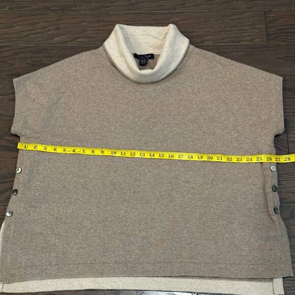 Claudia Nichole Cashmere Sweater - Tan- Taupe Size S/P - Picture 6 of 8